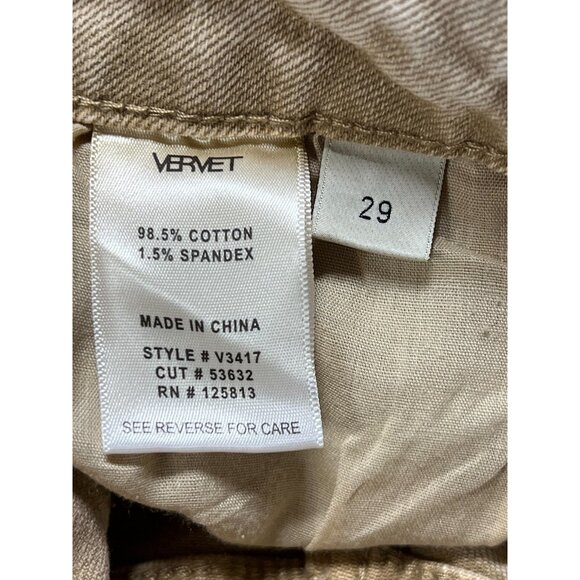 Vineyard Vines Women's Tan Cargo Jeans - Picture 14 of 16